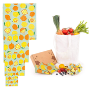 Loco Bees Wrap - Biorazgradljiva folija za večkratno uporabo (komplet 3 folij)