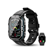 OUKITEL BT20 black-blue Smart Watch Sport Rugged 350mAh/Heart rate/SpO2/Accelerometer/Crno plavi