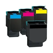 Komplet tonerjev za Lexmark C540/C543/C544/C546/X543/X544/X546/X548 (CMYK)