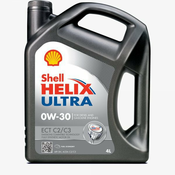 SHELL olje Helix Ultra ECT C2/C3 0W30, 4l
