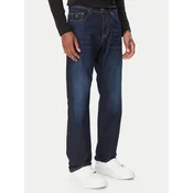 KARL LAGERFELD Jeans hlače 265501 564857 Mornarsko modra Regular Fit