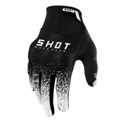 Motocross rukavice Shot Drift Edge 2.0 crno-bijele