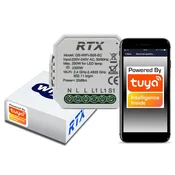 shumee RTX Mini relejni krmilni modul 1 kanal LN MERJENJE ENERGIJE TUYA WiFi