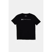 Boys T-shirt Under Armour B Logo Wordmark SS