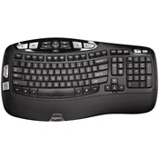 LOGITECH Wave Bluetooth ergonomic keyboard - GRAPHITE - US INTL