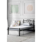 Woody Fashion Single Bedstead K50 - Black (90 x 190)
