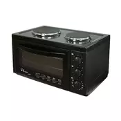 MILAN BLAGOJEVIC Mini šporet MBS Minielektrik Crna, 24 l, 3600 W