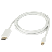 E-GREEN Mini DisplayPort (M) - HDMI (M) (aktiv mod) 1.8m beli