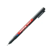 permanentni marker, OHP, 0,6 mm, EDDING 141 F, črn