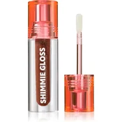 Trouble Maker Shimmie Gloss bleščeči sijaj za ustnice odtenek New Stakes Brown 3 ml