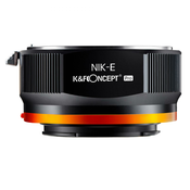 K&F Nikon to Sony Adapter for Nikon AI F Mount Lens to E NEX Mount Mirrorless Camera with Matting Varnish Design Compatible for Sony A6000
