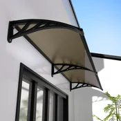 Alberg Nadstrešnica 240×100 cm bronza sa crnim nosacem ( AGC–240100–BZBK )