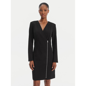 DKNY Cocktail obleka DD5N2P53 Črna Regular Fit