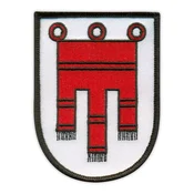 shumee Našitek grba Vorarlberga - magnetna podlaga - vezen našitek/značka/emblem