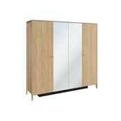 Ormar Fresno AS100 Hrast, 216x220x60cm, Porte guardarobaVrata ormari: Klasicna vrata