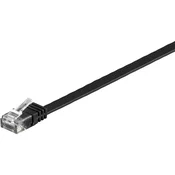 Omrežni kabel RJ45, CAT 6, U/UTP, črne barve, 2 m