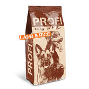 PROFI LINE Granule za odrasle, izložbene i pse osetljivog digestivnog trakta 24/12 - jagnjetina i pirinac 108kg (5+1 džak gratis)
