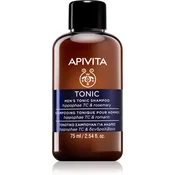 Apivita Mens Care HippophaeTC & Rosemary šampon proti izpadanju las 75 ml