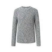 JOOP! Jeans Pulover Gadi mornarska / bela
