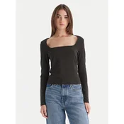 Vero Moda Bluza Kanva 10336088 Črna Regular Fit