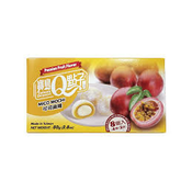 Japonski piškoti Qmochi z okusom pasijonke 80g