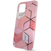 Ovitek Cosmo Marble TPU iPhone 12 Pro Max - roza