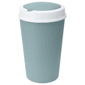 Excellent Houseware Odpadni koš z odklopnim pokrovom, 25 l, AURORA, zelen