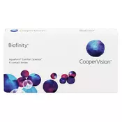 COOPER VISION kontaktne leče BIOFINITY, 6 leč