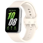 Silikonski pas Techsuit W086 za Samsung Galaxy Fit3 - creamy white