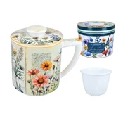 shumee Vrček z infuzerjem in pokrovom - L. Lozano, Herbal Harmony (carmani)