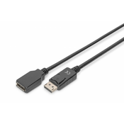 DISPLAYPORT PODALJŠEK 2M ČRN
