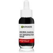 Garnier Serum proti kožnim nepravilnostim AHA + BHA Charcoal (Serum) 30 ml