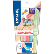 Pilot PILOT osvetljevalec FRIXION light Natural, etui 6, (21656350)