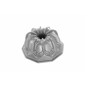 NordicWare Pekač za torte CATHEDRAL srebrni