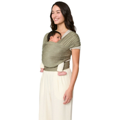 Ergobaby Sling - pestunja, trak knit trak Aura olive diamonds