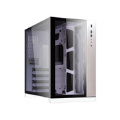LIAN LI ohišje PC-O11DW Dynamic Midi-Tower (Tempered Glass), belo
