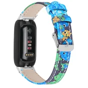 INF Pašček za uro iz pravega usnja Multicolor1 Fitbit Inspire 2 / 3, (21264775)