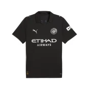Mens Puma Manchester City 25/26 Away Jersey, Black, Size 3XL, Sport