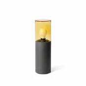 ZUNANJA SVETILKA KILA L.H400 E27 TEMNO SIVA/STEKLO FR71748