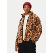 Napapijri Flis T-Fleeve Fz NP0A8AO4 Rjava Regular Fit