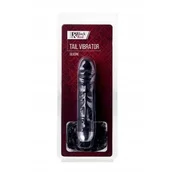 Gardj Europe xBlack & Red, vibrator, 6 načinov vibracije, silikon, črn, 16 cm, premer 3,5 cm