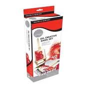 Kreativni oljni komplet s stojalom Daler-Rowney Simply - 40 delni ()