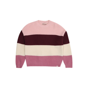 Only Mini Pulover KMGSANDY lila/ciklama/pastelno lila/naravno bela