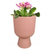 shumee Svetlo roza cvetlični lonček 20,5x14cm EKO univerzalni plastični tratni lonček Keli
