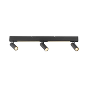 Schöner Wohnen 11794-18 - LED točkovna svetilka DANTE 3xGU10/10W+LED/14,4W črna