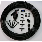 A drip irrigation system for a greenhouse