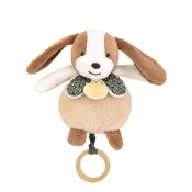 Plyšové zvieratko s melódiou Music Box Les Rikikis Doudou et Compagnie v darčekovom balení rôzne druhy 20 cm od 0 mes DC4157