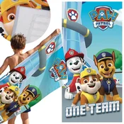 Paw Patrol Tačke na patrulji HITRO SUŠEČA Brisača za plažo, kopalna ZA FANTKA, 100% BOMBAŽ 70x140 cm OEKO-TEX