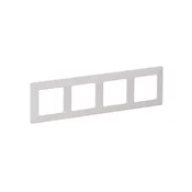 Legrand 754004 - Okvirček za stikala VALENA LIFE 4P bel
