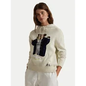 Polo Ralph Lauren Pulover 211972802001 Bež Relaxed Fit